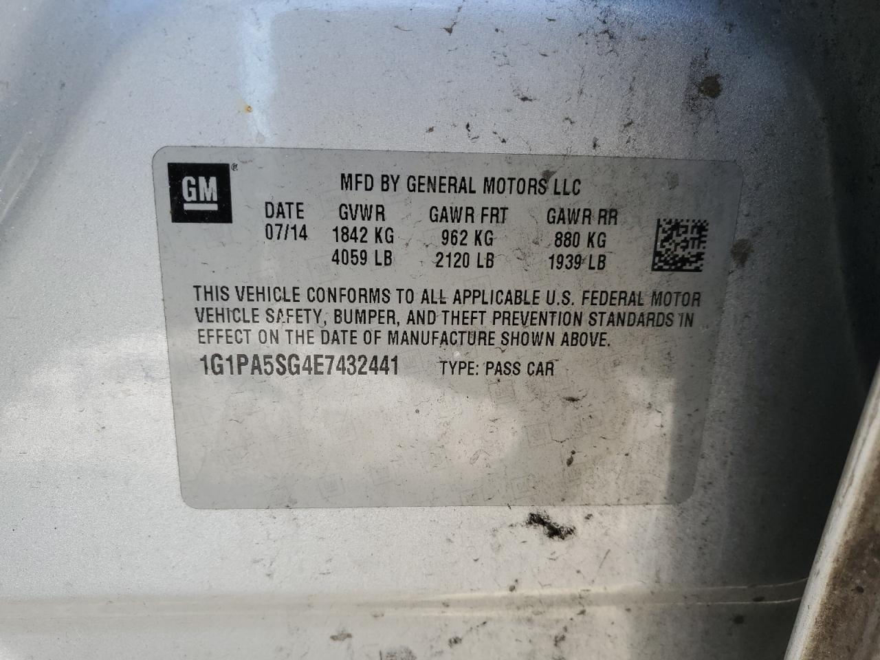 2014 Chevrolet Cruze - Image 12