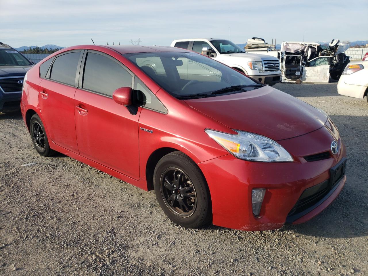 VIN JTDKN3DU5E0357237 2014 TOYOTA PRIUS no.4