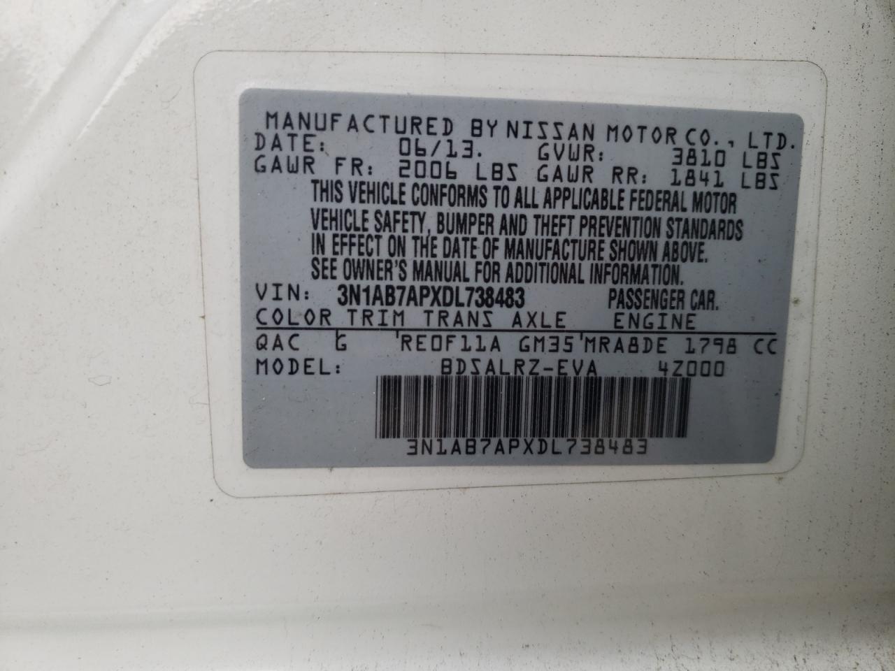 2013 Nissan Sentra - Image 12