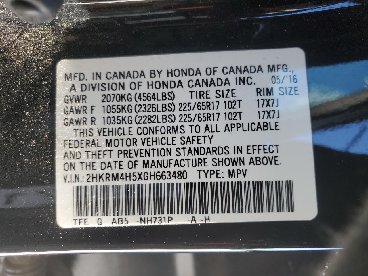 2016 Honda CR-V - Image 13