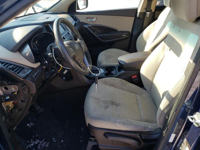  HYUNDAI SANTA FE 2018 Синий