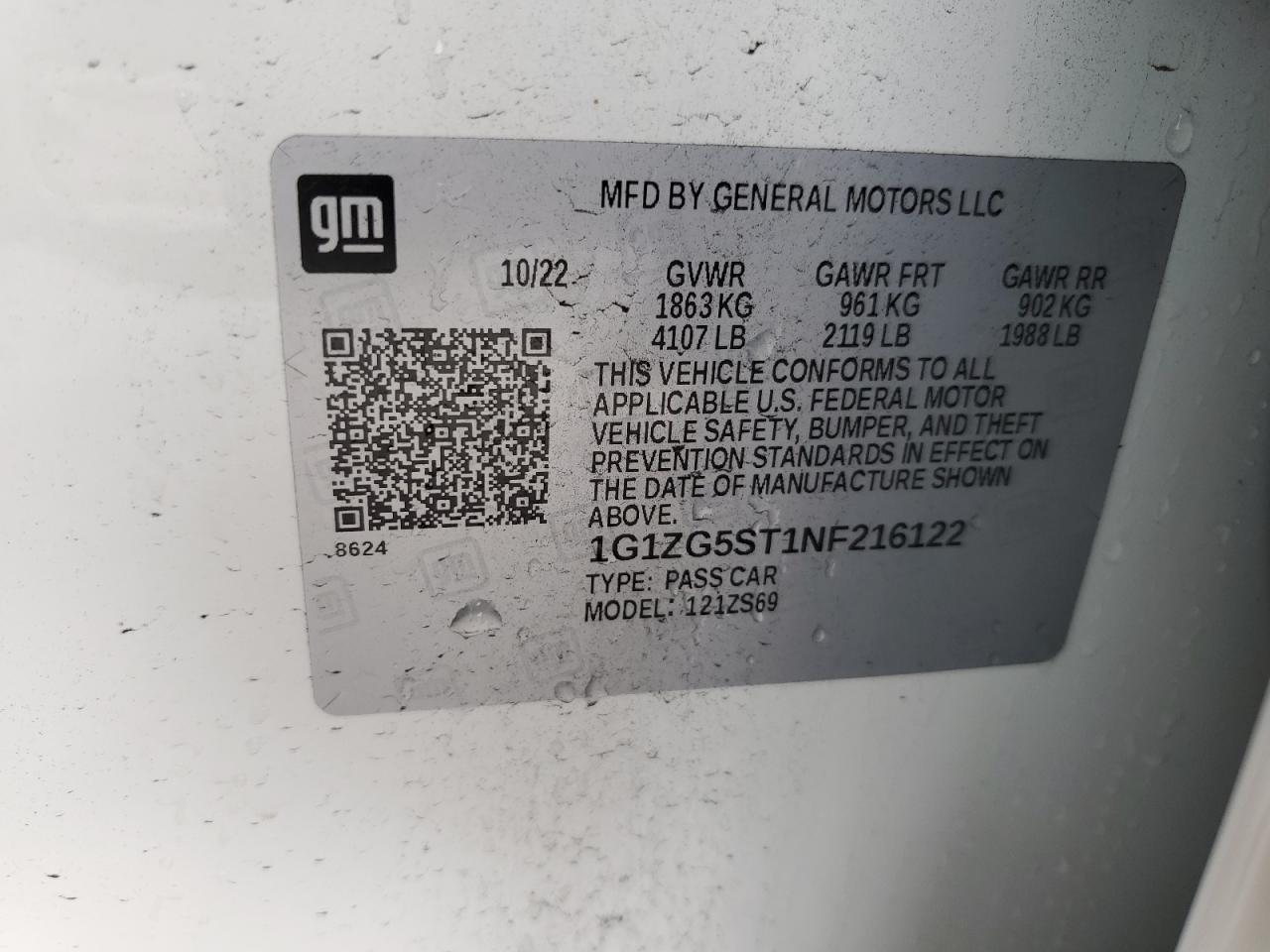 2022 Chevrolet Malibu - Image 12