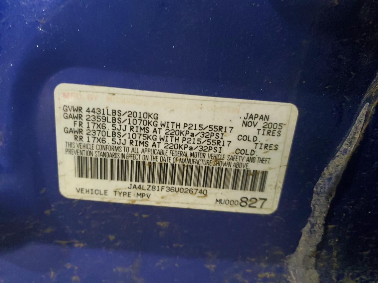 2006 Mitsubishi Outlander - Image 12