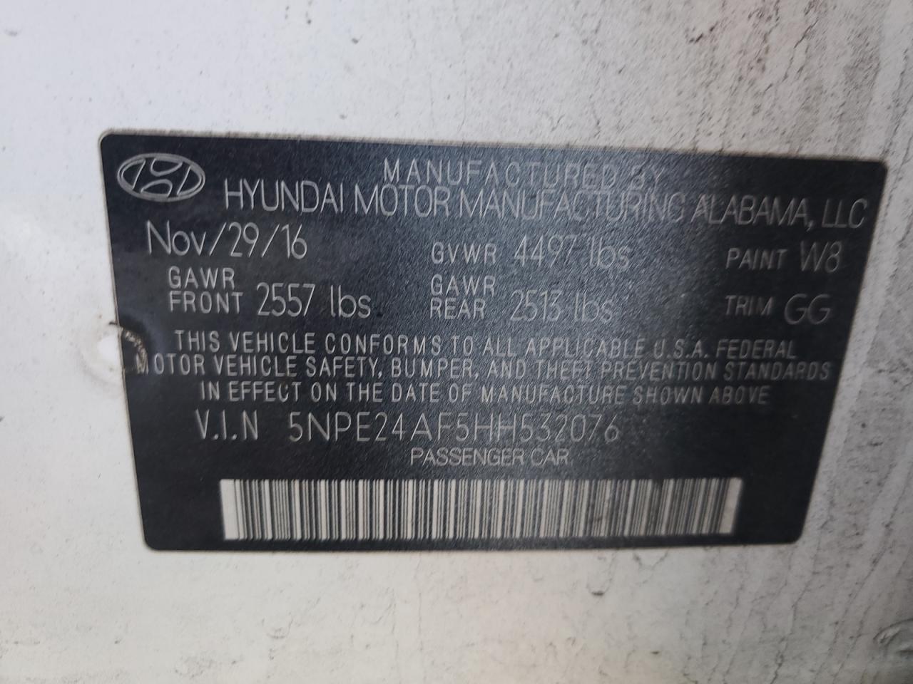 2017 Hyundai Sonata - Image 14