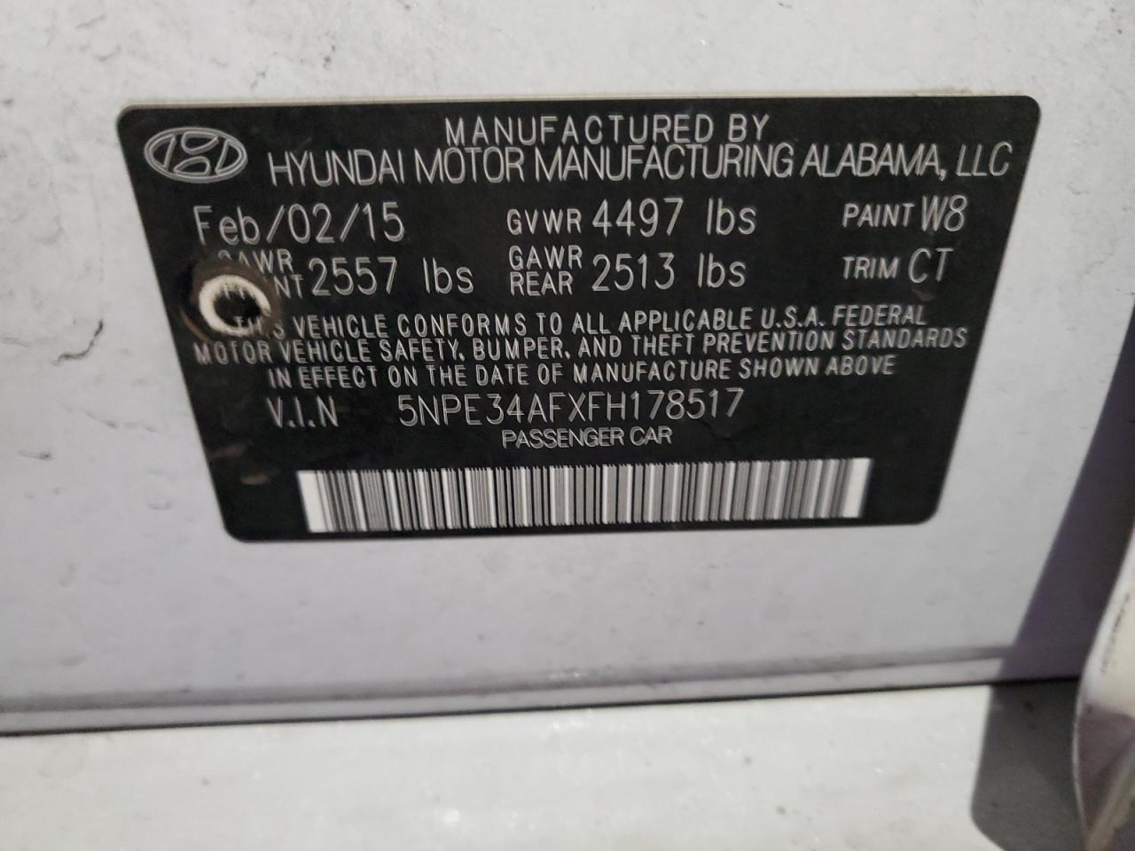 2015 Hyundai Sonata - Image 14