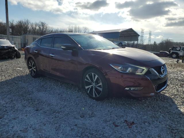 Sedans NISSAN MAXIMA 2017 Burgundy