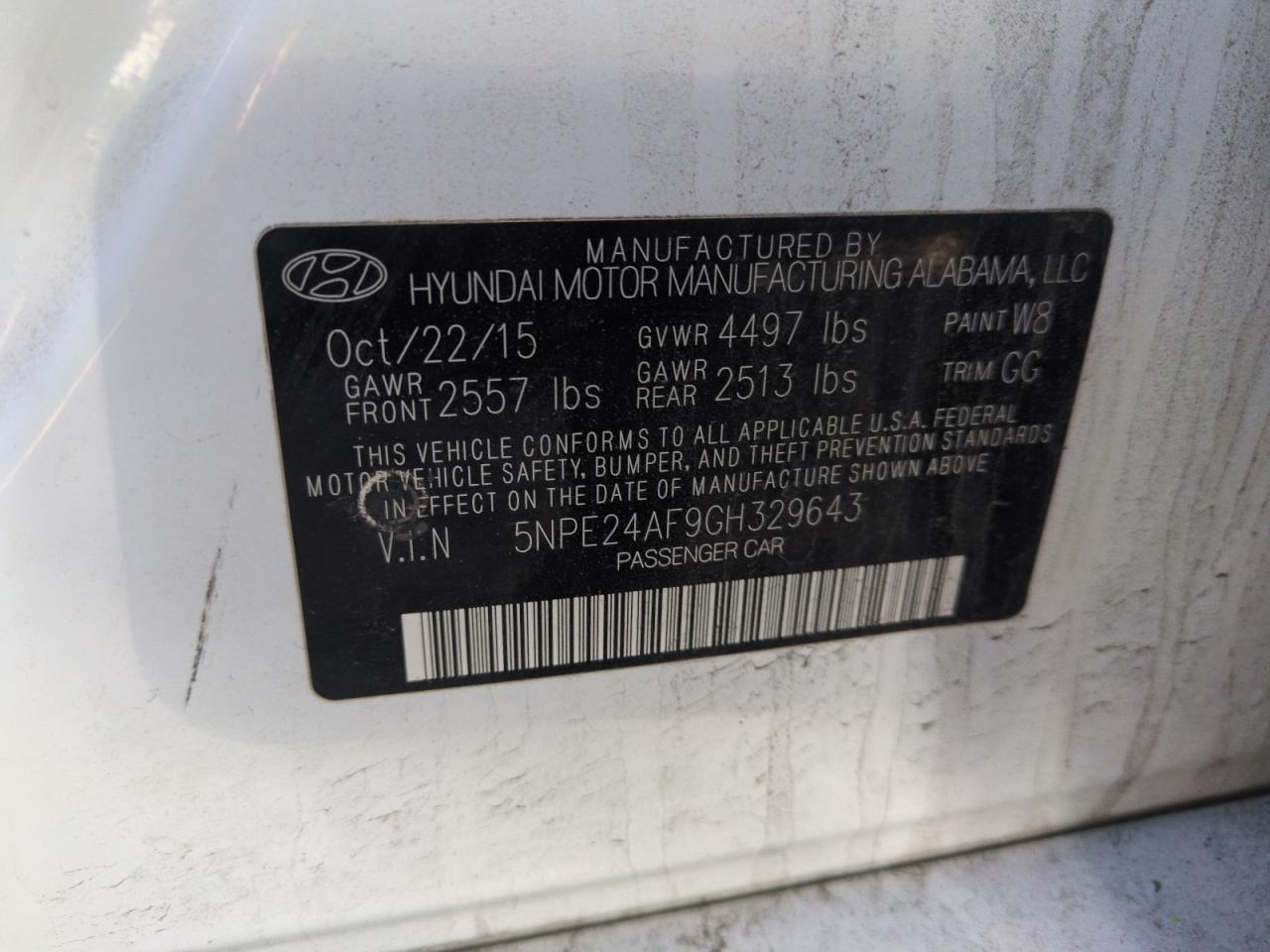 2016 Hyundai Sonata - Image 12
