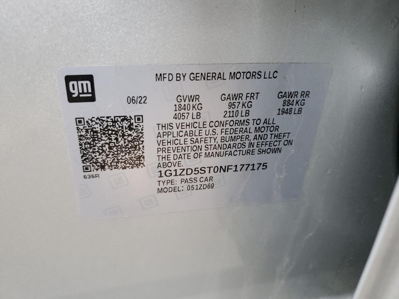 2022 Chevrolet Malibu - Image 12