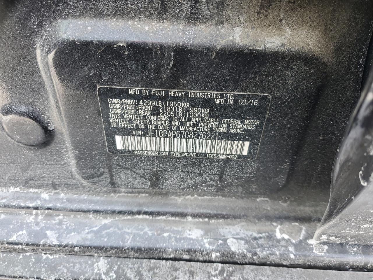 2016 Subaru Impreza - Image 14