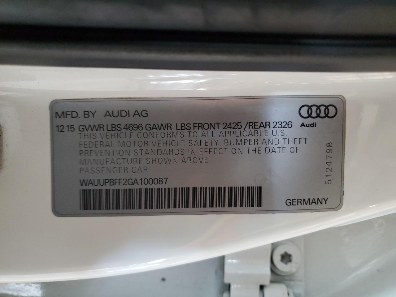 2016 Audi A3 - Image 12