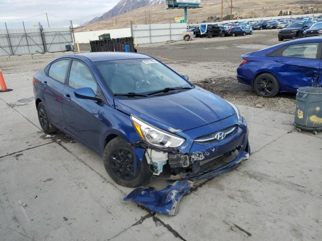  HYUNDAI ACCENT 2017 Синий