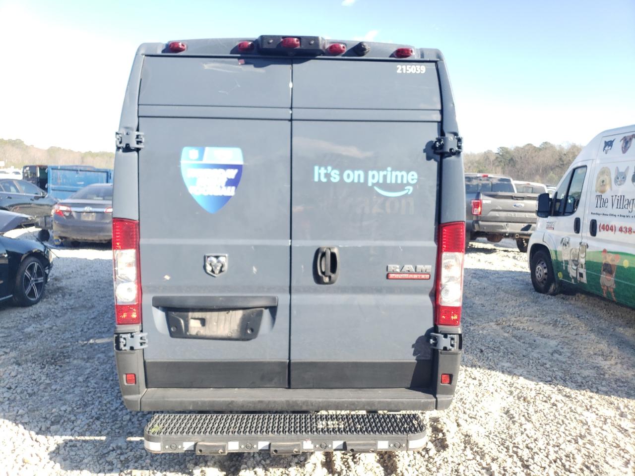 2021 Ram Promaster 3500 3500 High VIN: 3C6MRVJG9ME580045 Lot: 87291574