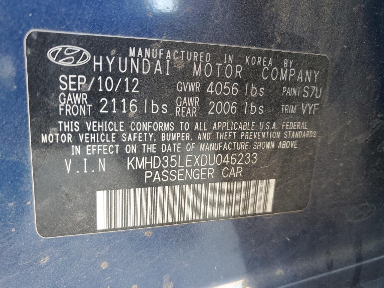 2013 Hyundai Elantra - Image 13