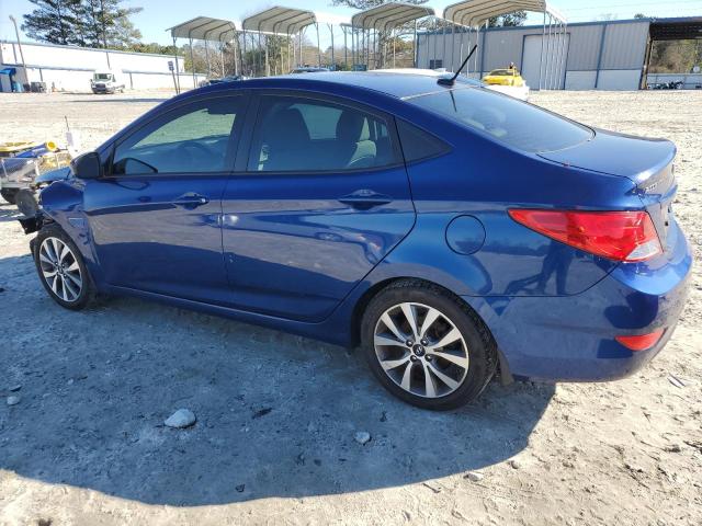  HYUNDAI ACCENT 2017 Granatowy