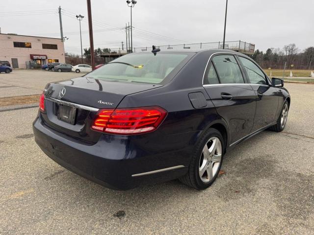 Sedans MERCEDES-BENZ E-CLASS 2016 Czarny