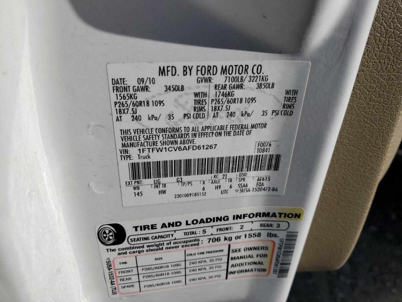 2010 Ford F-150 - Image 14