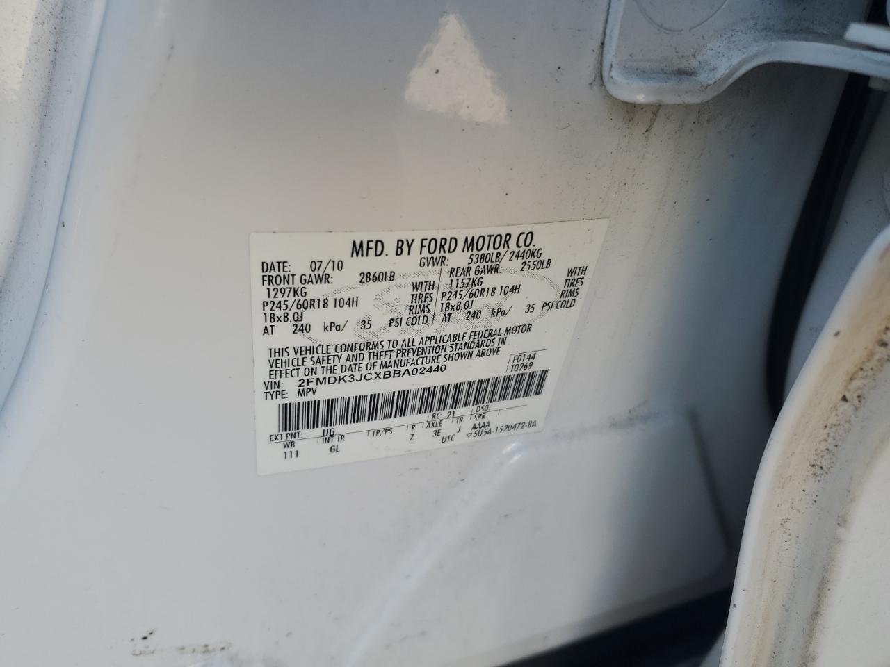 2011 Ford Edge - Image 12
