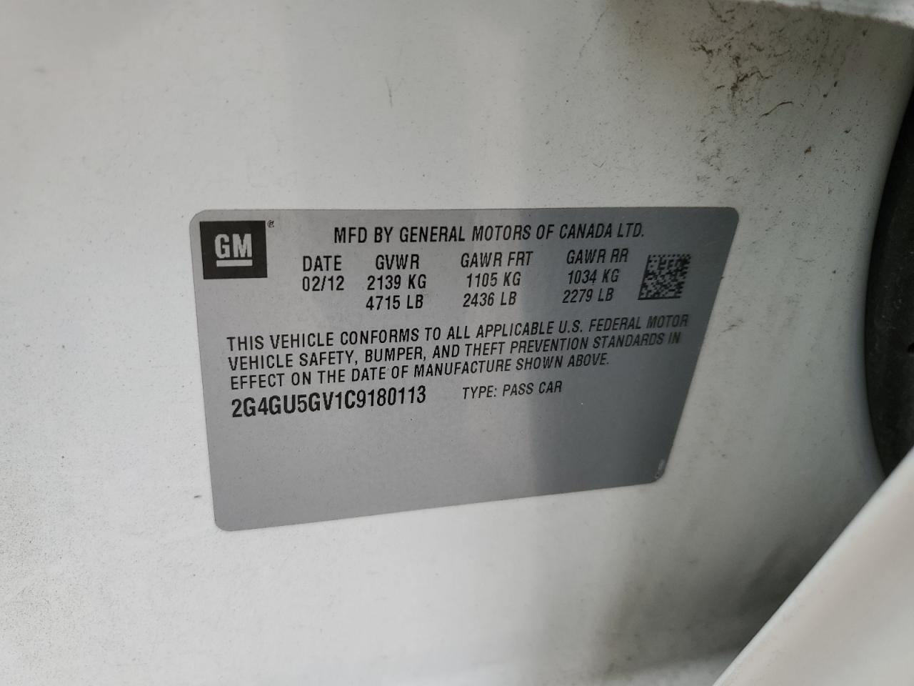 2012 Buick Regal - Image 12