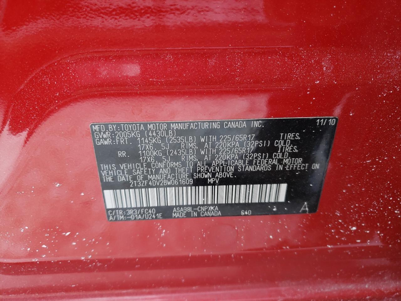 2011 Toyota RAV 4 - Image 13