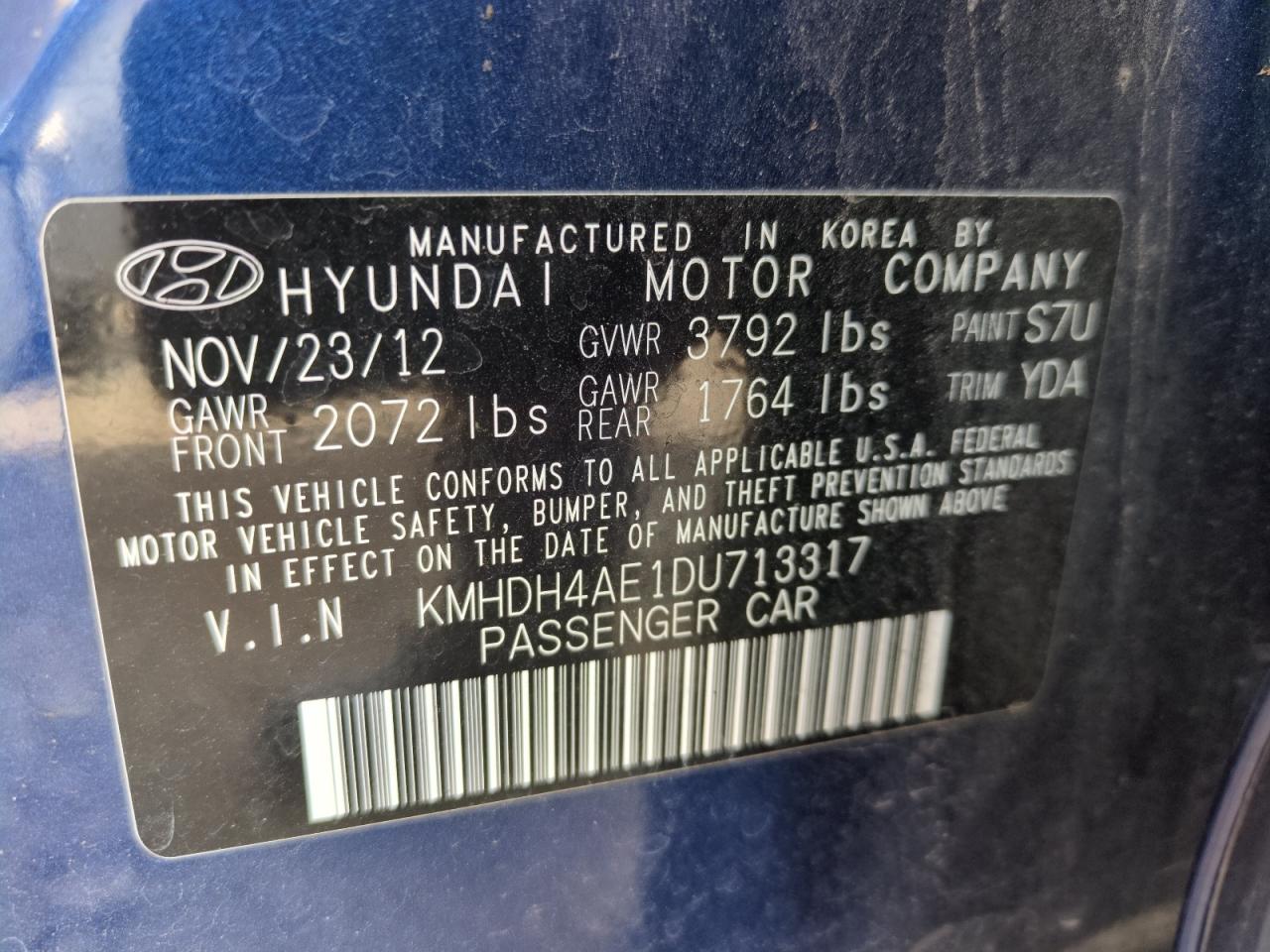 2013 Hyundai Elantra - Image 12