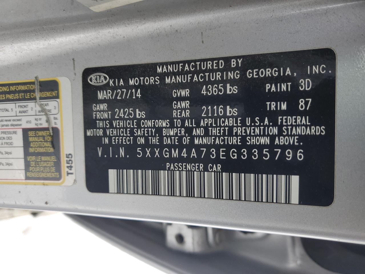 2014 Kia Optima - Image 12