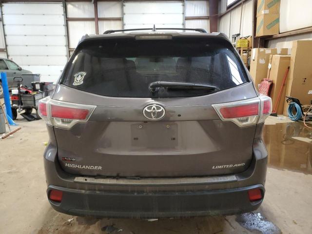 2015 TOYOTA HIGHLANDER LIMITED