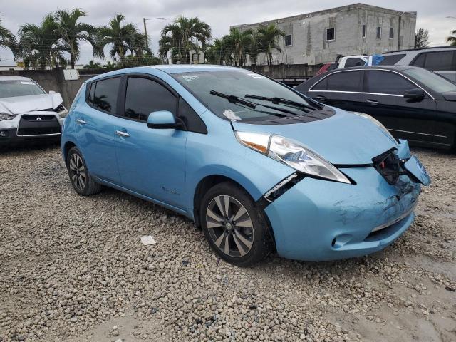  NISSAN LEAF 2015 Синий