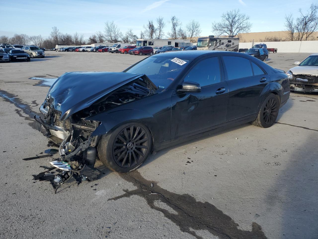 2012 Mercedes-Benz S 550 4Matic black null gas WDDNG9EB9CA429643 photo #1