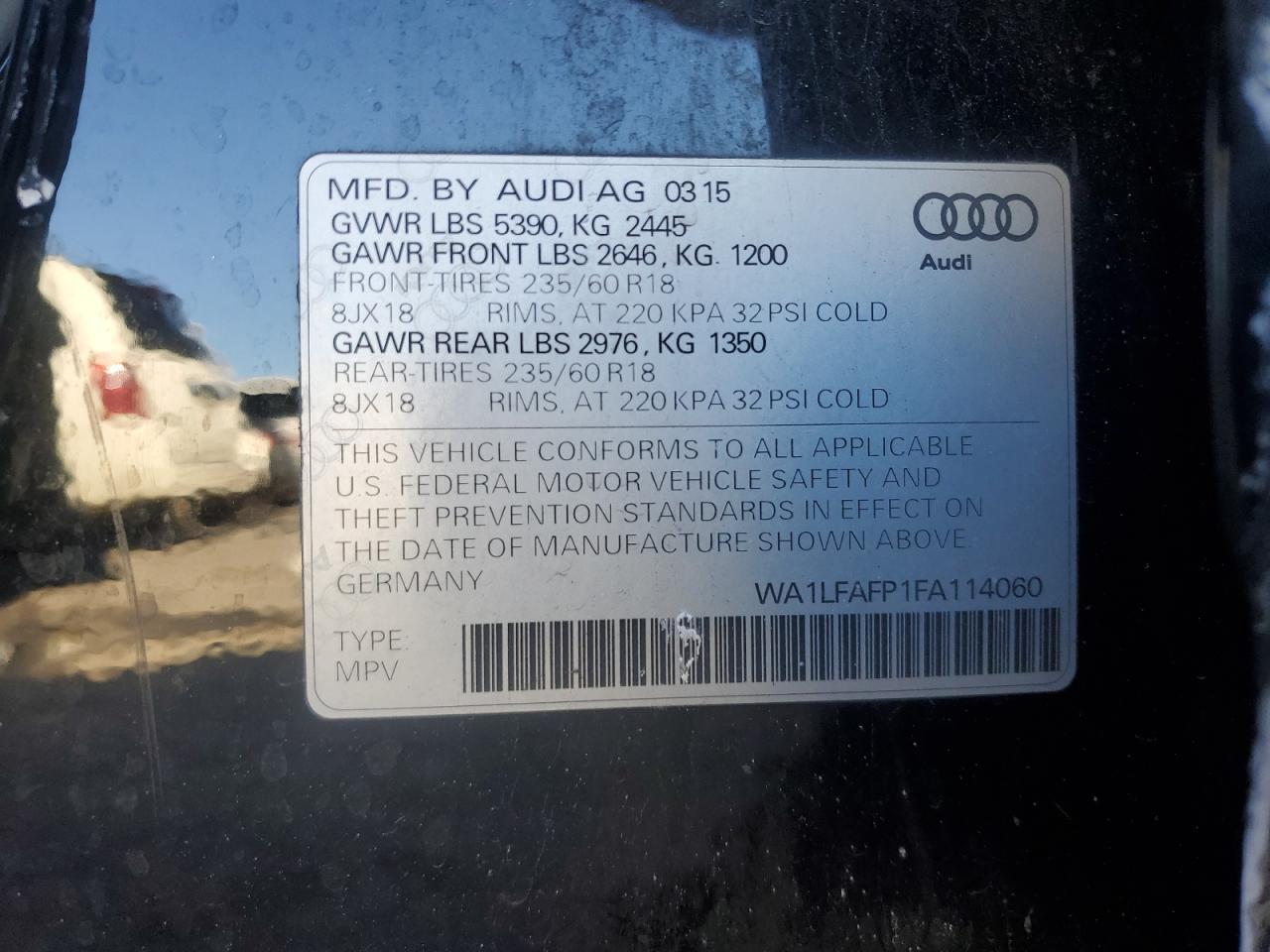 2015 Audi Q5 - Image 13
