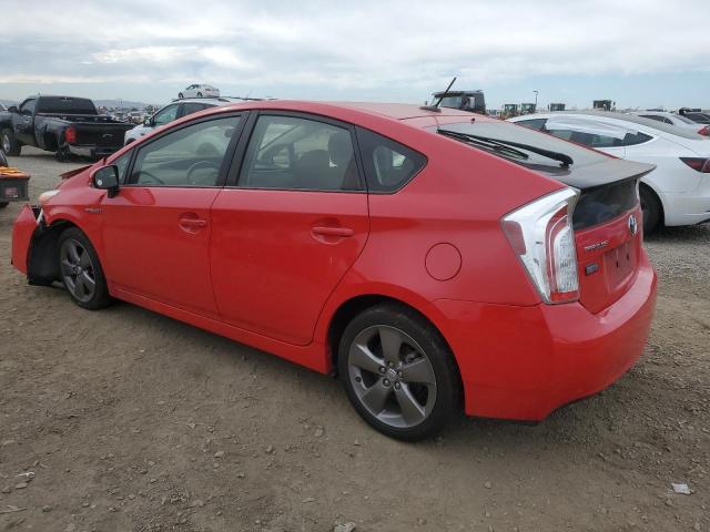 Хэтчбеки TOYOTA PRIUS 2015 Красный