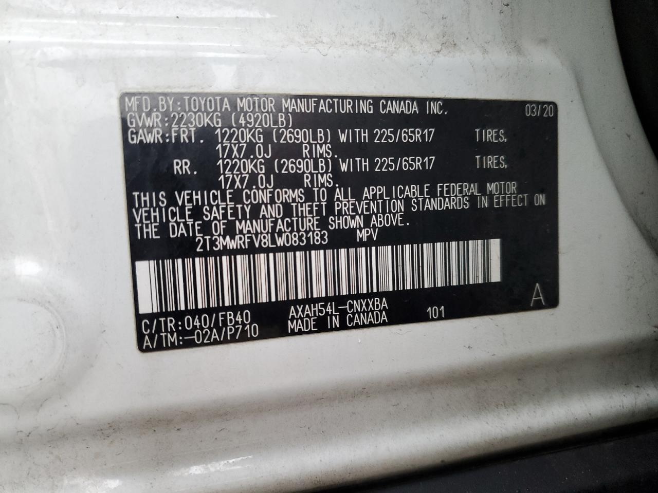 2020 Toyota RAV 4 - Image 13