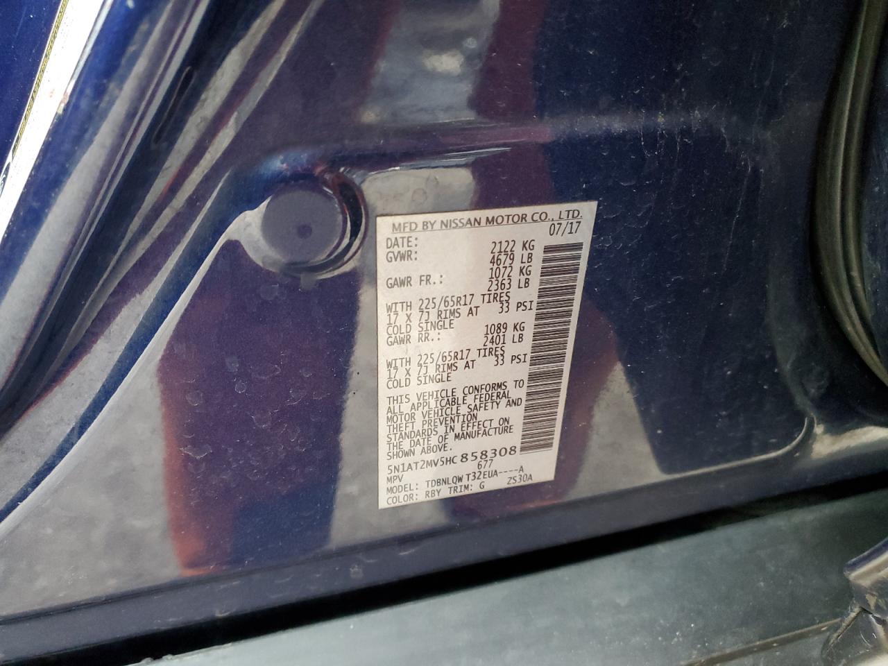 2017 Nissan Rogue - Image 13
