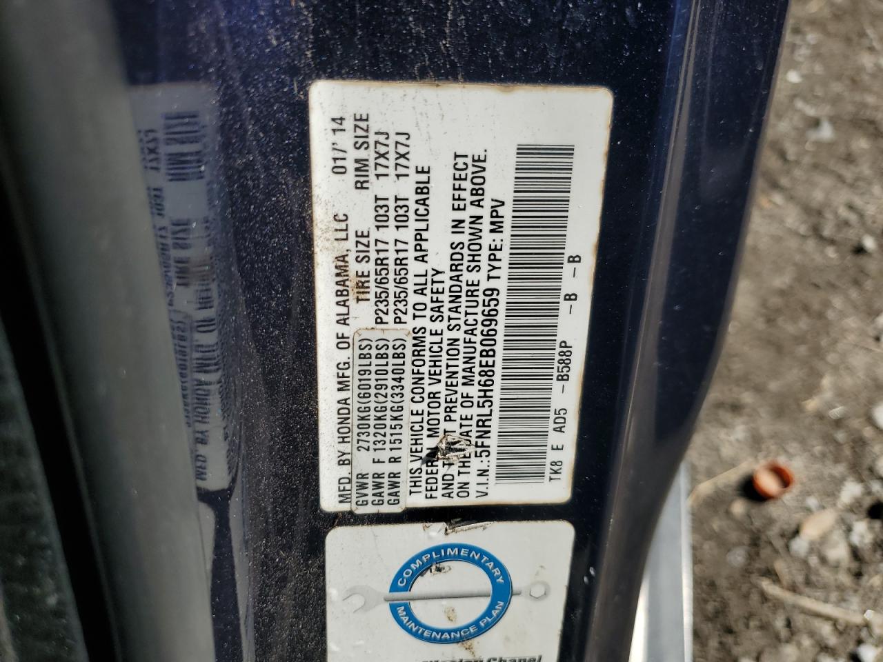 2014 Honda Odyssey - Image 13
