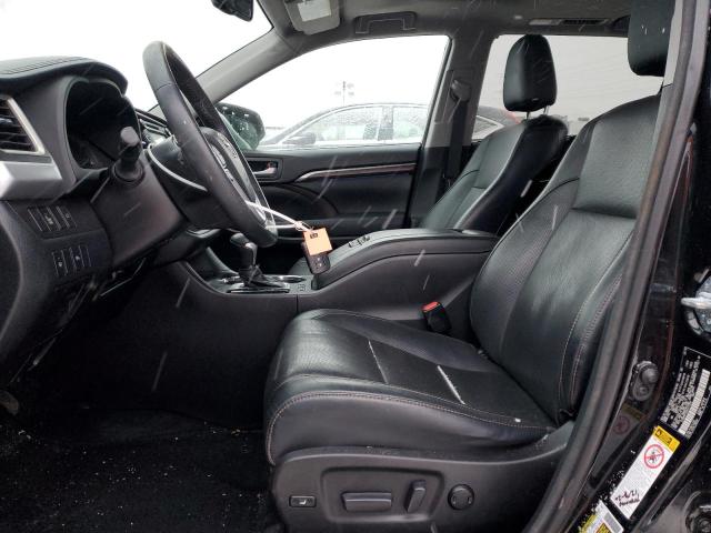 TOYOTA HIGHLANDER 2016 Чорний
