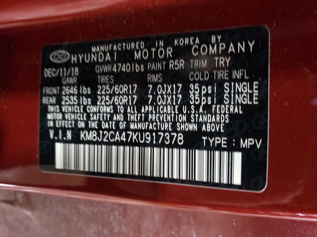2019 Hyundai Tucson - Image 13