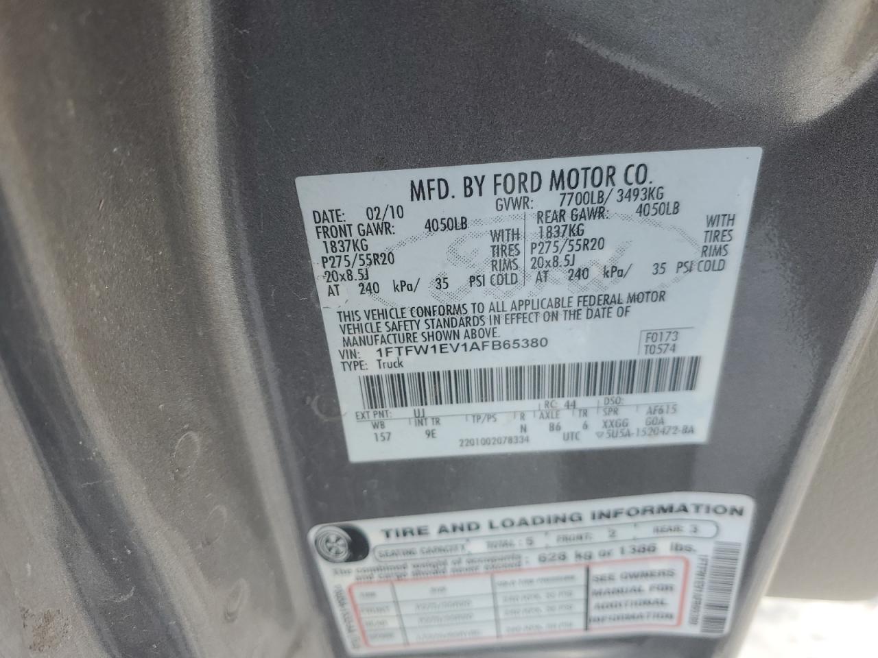 2010 Ford F-150 - Image 12