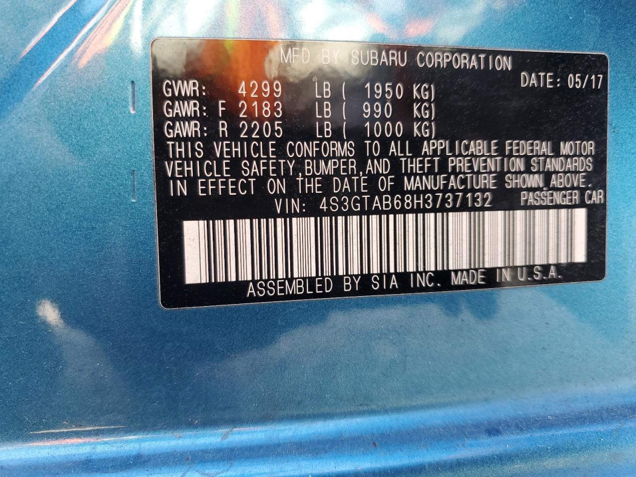 2017 Subaru Impreza - Image 14