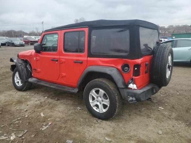  JEEP WRANGLER 2021 Червоний