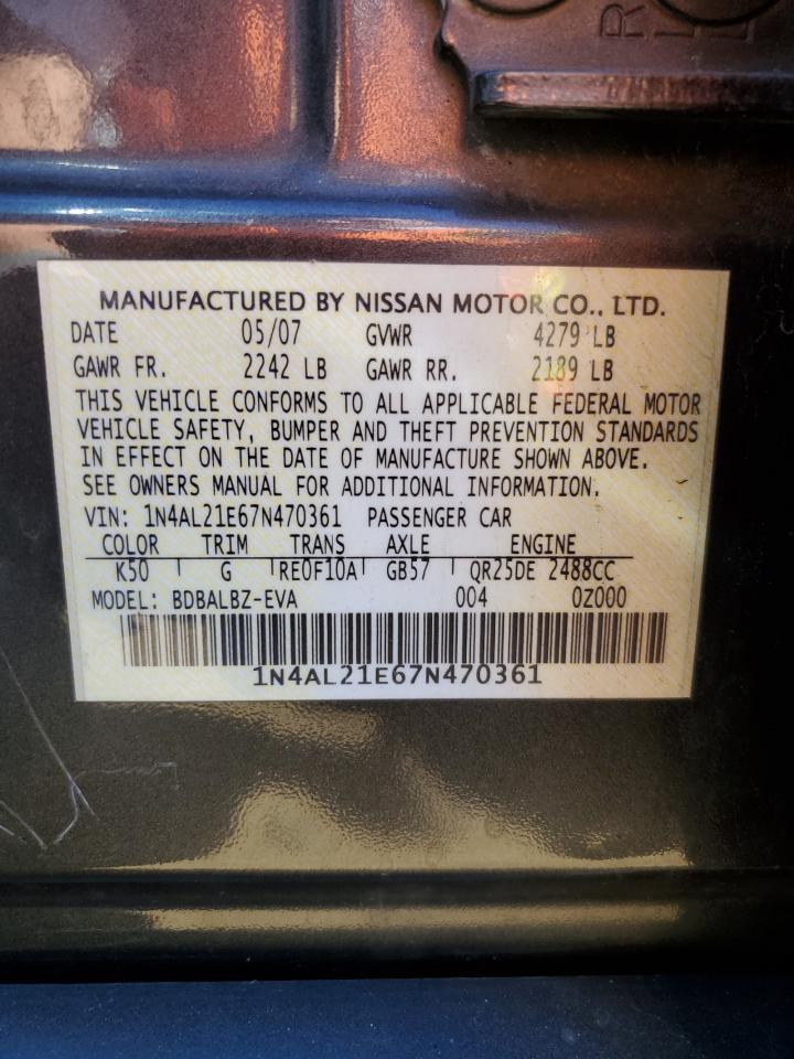 2007 Nissan Altima - Image 12