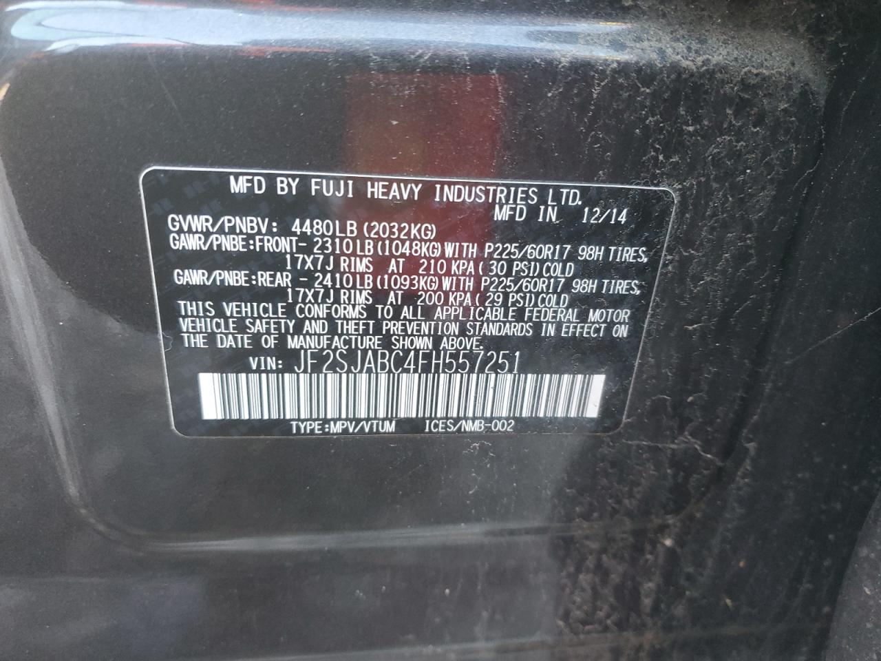 2015 Subaru Forester - Image 14