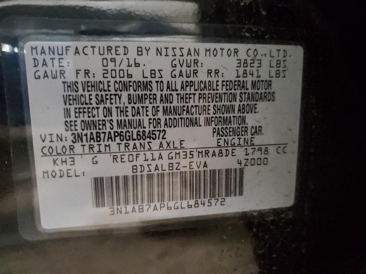 2016 Nissan Sentra - Image 13