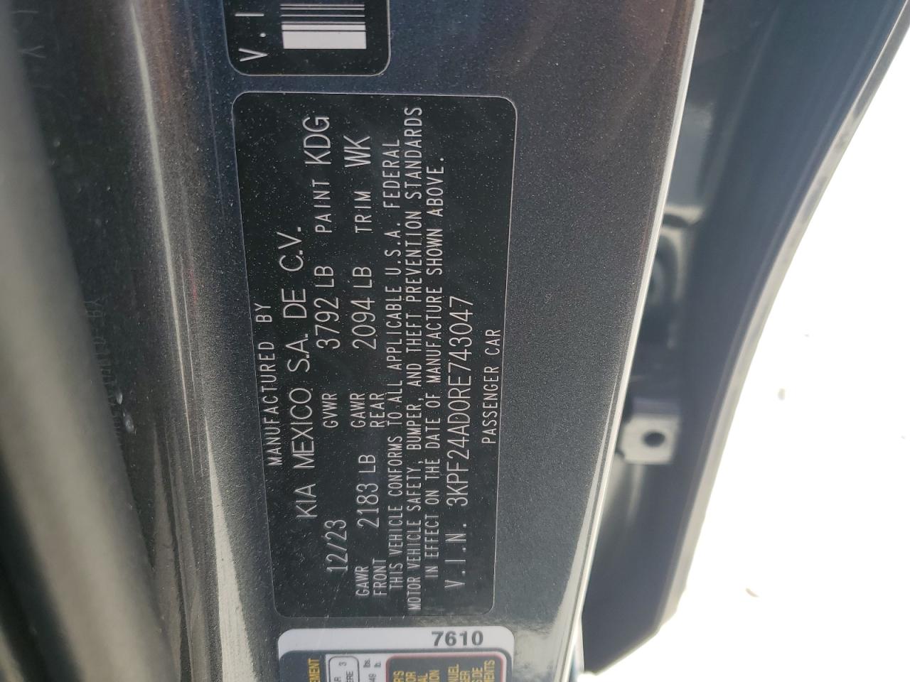 2024 Kia Forte - Image 12