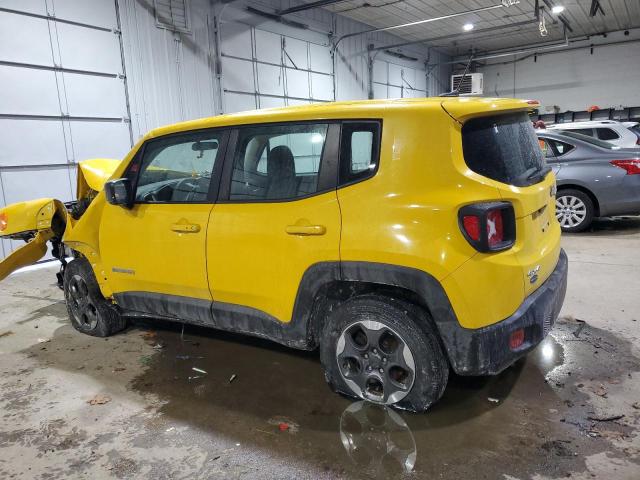 Паркетники JEEP RENEGADE 2016 Жовтий