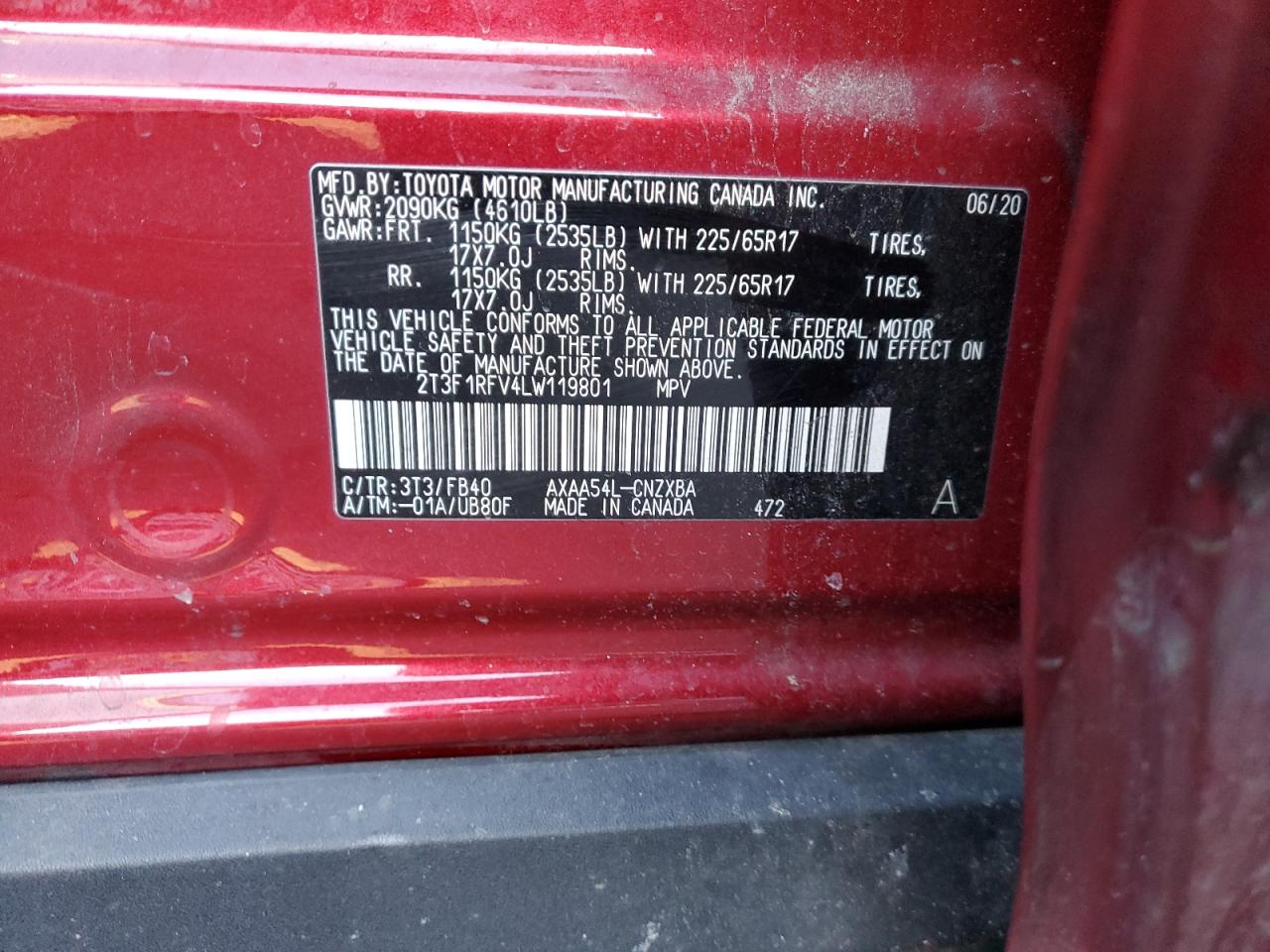 2020 Toyota RAV 4 - Image 14