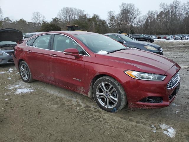  FORD FUSION 2015 Червоний