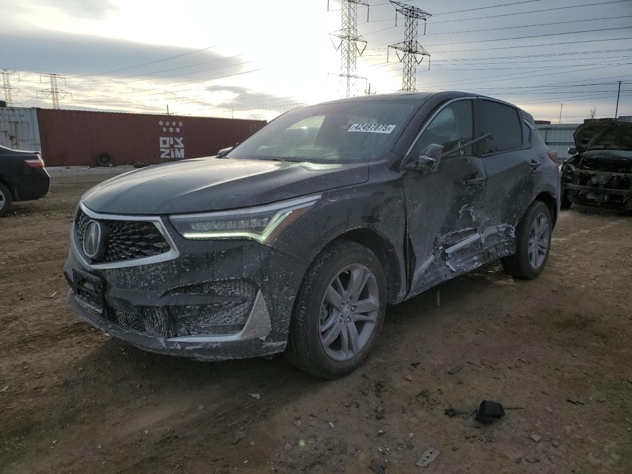 2021 ACURA RDX, VIN: 5J8TC2H74ML009307 COPART 2021 ACURA RDX, VIN: 5J8TC2H74ML009307 COPART