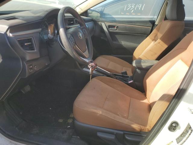 Седаны TOYOTA COROLLA 2016 Белый