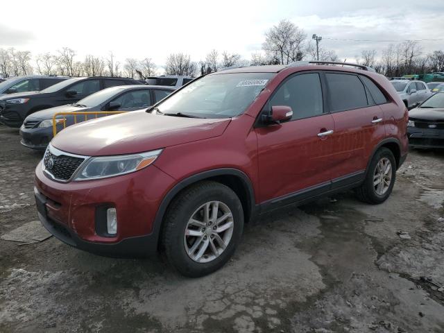  KIA SORENTO 2015 Czerwony