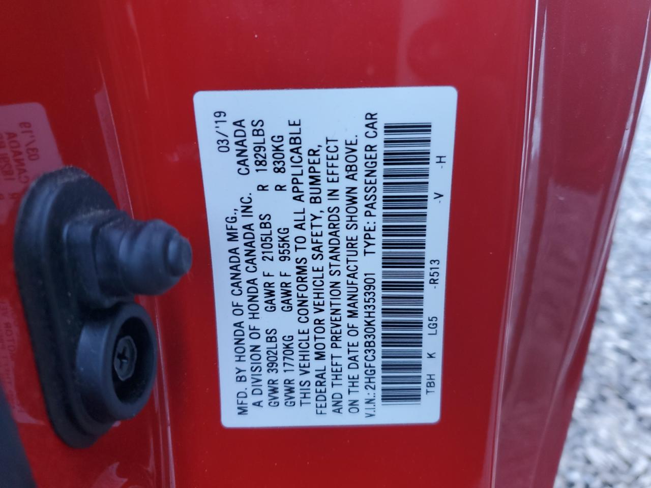 2019 Honda Civic - Image 12