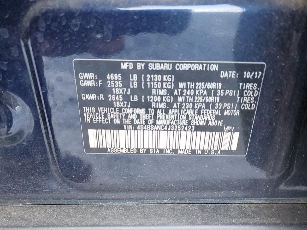 2018 Subaru Outback - Image 13